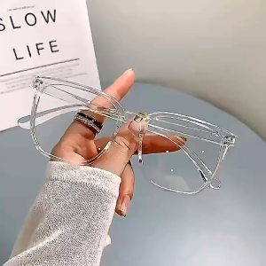 AR007 Kacamata Anti Radiasi Wanita Korea Bergaya Bingkai Transparan Frame Kacamata Komputer