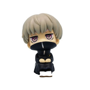 Bandai | New 5Pcs/set Jujutsu Kaisen Cute Yuji Itadori Gojo Satoru Q Ver. PVC Action Figures Anime Figure Model Toys Collection Doll Gift