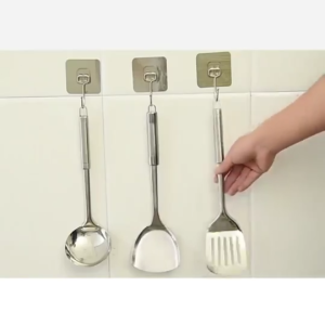 10/20Pcs Heavy Duty Adhesive Hooks Without Drilling - Ideal Selector Tool for Kitchen and Bathroom Shower Curtain Hooks