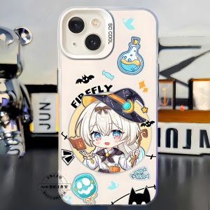 Halloween Butterfly Flowing Firefly Colorful Silver Phone Case for Apple 17 Huawei M60 Xiaomi 17 Redmi K80 Supreme IQOO 15 OnePlus 13