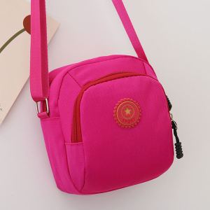 Trendy Nylon Oxford Cloth Crossbody Bag