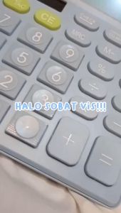 Kalkulator 12 Digit VIS KC-02: Solusi Praktis untuk Kebutuhan Sehari-hari