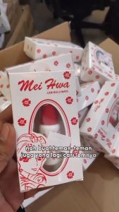 MEIHWA (✔️BPOM) Lem Bulu Mata HITAM PUTIH 5gr ( eyelash glue putti ) MEI HWA HUA