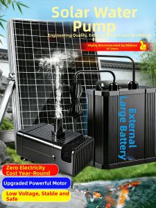 YUANMUXUAN | Solar Waterproof Pump with Battery Fountain Fish Tank Air Pump
