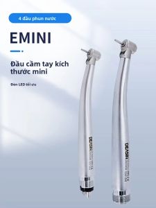 Đầu Tay Khoan Nha Khoa Mini Tốc Độ Cao DEASIN LED Dành Cho Trẻ Em Nút Nhấn Chất Liệu Kim Loại Dụng Cụ Nha Khoa Cho Phòng Lab Nha Khoa