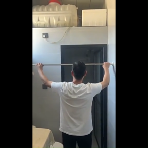 Telescopic clothes drying pole without punching and adjustable shower curtain pole stainless steel connecting rod