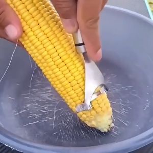 304 Stainless Steel Corn Thresher Stripper Peeler Kitchen Tool Corn Cutter Cob Peeler Stripper Kitchen Gadgets