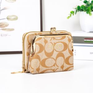 TIK new Fashion Multifunctional Short Wallet For Women Cute Coin Purse Multi-Card Slot Card Holder