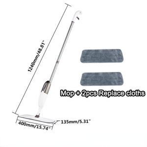 360° Spray Mop & Microfiber Cloth Cleaner: A Convenient Household Cleaning Solution