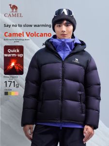 CAMEL | Waterproof Down Feather Warm Winter Jacket