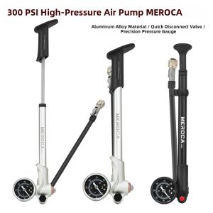 MEROCA | Bơm Xe Đạp Cao Áp Có Van Dừng