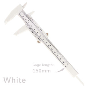 80/150mm Portable Plastic Eyebrow Measuring Vernier Caliper Tattoo Microblading Caliper Ruler Permanent Makeup Measurement Tools