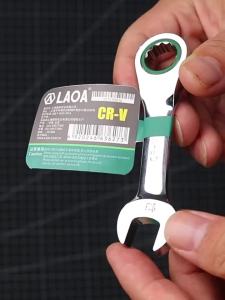 LAOA | LAOA Mini Ngắn Cờ Lê Bánh Răng 12-18mm Có Thể Điều Chỉnh CR-V Khỉ Cờ Lê Cho Ô Tô Tự Động Sửa Chữa DIY Dụng Cụ Cầm Tay Đa Năng Kết Hợp