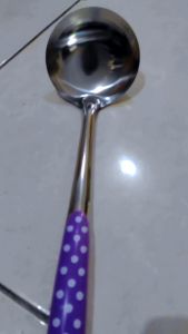 Sendok Sayur Irus Stainless Polkadot