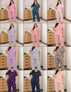 Plus Size Printed Terno L to 5XL Comfortable Cute Everyday Ready