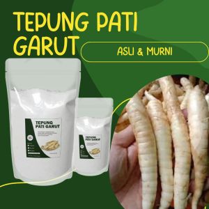 Tepung Pati Garut Asli 1 Kg tepung Garut Asam lambung Pati Angkrik Pati Irut Berkualitas