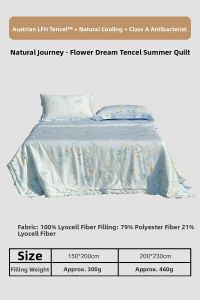 Mercury | Cooling Antibacterial Summer Quilt