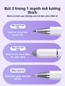 YZ | Bút Cảm Ứng Dung Lượng với Đầu Từ tính cho Thiết Bị Android và Apple