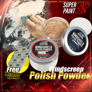 Shark Wax Windshield Polishing Powder US Technology Windscreen/Glass Polishing Powder Serbuk Penggilap Kaca 挡风玻璃抛光粉