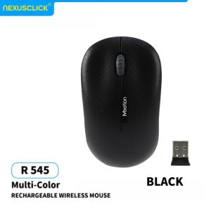 NexusClick 2.4G Silent Wireless MouseErgonomic with USB Receiver1600 DPI5 Million Click LifeEnergy Savingfor PC Office Home