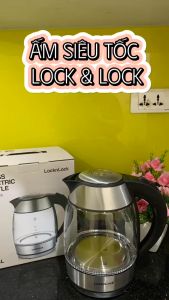 Ấm Đun Siêu Tốc LocknLock EJK418SLV 18L 1850W - Hàng chính hãng Bảo Hành 2 Năm