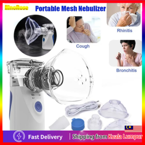 Mini portable autoclean Inhale Nebulizer Mesh Atomizer Silent Inhaler Nebuliser Inhalator for Kids Nebulizador Portatil Humidificador Nebulizer Machine for Kids Adult