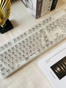 JIAGONG | Transparent Crystal Keycaps Boxed Icy Black PC