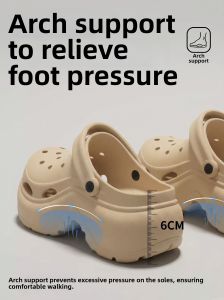 ADDTHIS | Arch Support Anti-slip Odor-resistant Breathable Height-increasing Flip Flops