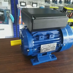 มอเตอร์ไฟฟ้า 0.75 แรงม้า 0.55KW 220V 1400 รอบ Single Phase