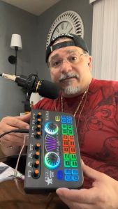 COD KIRIM CEPAT Tenlamp X3 Sound Card Bluetooth Mixer Audio Live Tiktok Streaming Digital Display