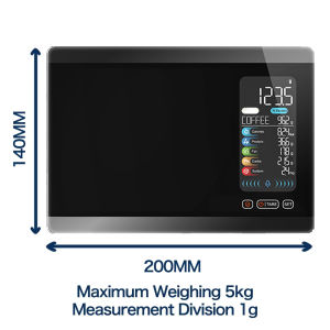 ICOMON | Tempered Glass Kitchen Scale 5kg/11lb Food Nutritional Digital Kitchen Scale Rechargeable Weighing Multi-Unit Food Scales
