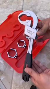 Multi-Function Sink Wrench – Universal Large Opening Faucet Tool for Bathroom and Household Pipe Installation