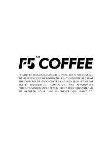 F5 | Freshly Brewed 20x Concentrated American Coffee Liquid 13g*20cups