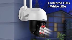 Kamera CCTV Wireless IP Camera KERUI TY-Q1 WIFI Outdoor TUYA PTZ HD