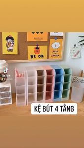 Sinh Viên Size Lớn Đa Chức Năng Hộp Bút Văn Phòng Phẩm Trong Suốt Đơ