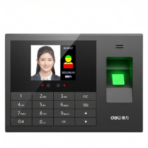 deli | Face Recognition Fingerprint Attendance Machine
