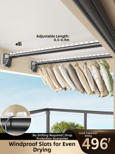 WEILAISHI | Adjustable Telescopic Wardrobe Pole
