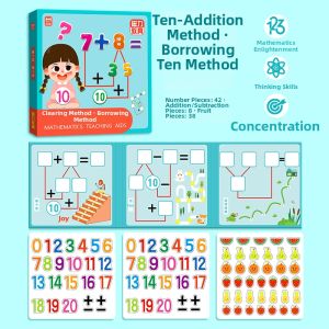 XIAOSHUGUOGUO | Mathematics Addition and Subtraction Learning Tool for Kids
