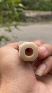 Pipa Blimbing Multifungsi 15cm untuk Pemberian Air dan Perbaikan Tanah - Warna Ivory