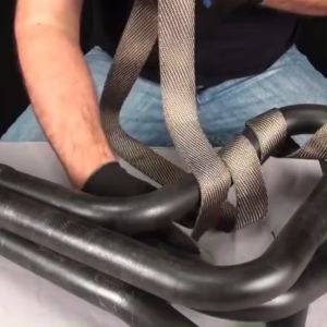 5M Motorcycle Tape Exhaust Pipe Heat Wrap Resistant Tape Bandage Exhaust Wrap Super Thermal