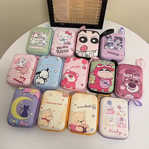 พกพาสะดวก กล่องเก็บสายเคเบิลข้อมูล ฝาครอบป้องกันเครื่องชาร์จ EVA ทนทานเดินทางกลางแจ้งTravel ต้องมี