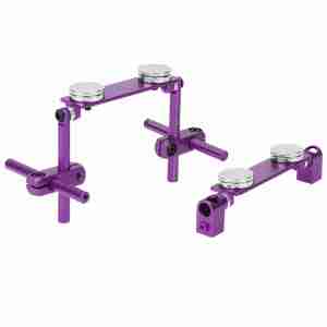 RC Parts Aluminum Magnetic Stealth Invisible Body Shell Mount Kit for HSP 1/10 RC Racing Car