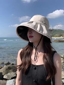 UV Protection Fashion Wide Brim Bow Sun Hat