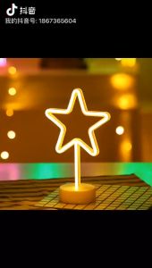 Creative Led Neon Light Shape Flamingo Light Unicorn Light Battery USB Dual-use Decorative Lights