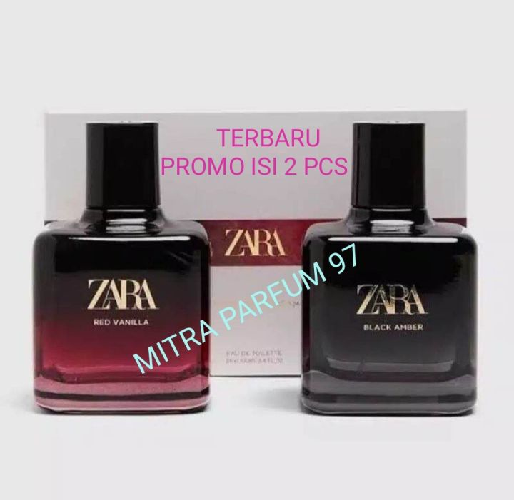 PROMO PAKET ISI PCS Parfum Original Zara Red Vanilla 100ml