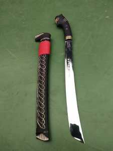 KERAJINAN GOLOK MACAN KHAS BUDAYA BANTEN