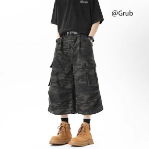 Grace Rub | Casual Camouflage Workwear Pants Men