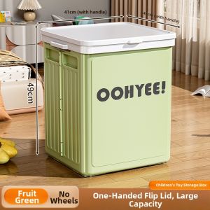 XUNHUAI | Large Capacity Foldable Rolling Flip Top Storage Box