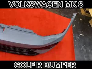 VOLKSWAGEN MK 8 GOLF R BUMPER FRONT BUMPER FRONT SKIRT BUMPER GOLF-R BUMBER GOLF R FRONT BUMPER