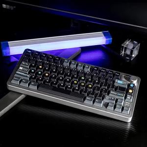 Bộ Keycap PBT Nhuộm Màu Đen Kiểu New York Subway Profile Cherry Tùy Chỉnh Dành Cho Bàn Phím Cơ MX Cherry